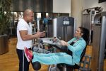 Amsterdam 29 maart 2013
Laura Ponticorvo aan het trainen met personal trainer Oswin Beingsick.
Peter Smulders bv