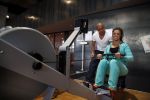 Amsterdam 29 maart 2013
Laura Ponticorvo aan het trainen met personal trainer Oswin Beingsick.
Peter Smulders bv