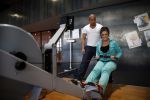 Amsterdam 29 maart 2013
Laura Ponticorvo aan het trainen met personal trainer Oswin Beingsick.
Peter Smulders bv