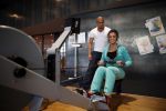 Amsterdam 29 maart 2013
Laura Ponticorvo aan het trainen met personal trainer Oswin Beingsick.
Peter Smulders bv