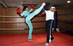 Amsterdam 29 maart 2013
Laura Ponticorvo aan het trainen met personal trainer Oswin Beingsick.
Peter Smulders bv