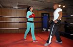 Amsterdam 29 maart 2013
Laura Ponticorvo aan het trainen met personal trainer Oswin Beingsick.
Peter Smulders bv