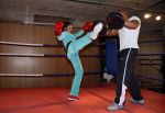 Amsterdam 29 maart 2013
Laura Ponticorvo aan het trainen met personal trainer Oswin Beingsick.
Peter Smulders bv