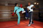 Amsterdam 29 maart 2013
Laura Ponticorvo aan het trainen met personal trainer Oswin Beingsick.
Peter Smulders bv