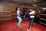 Amsterdam 29 maart 2013
Laura Ponticorvo aan het trainen met personal trainer Oswin Beingsick.
Peter Smulders bv