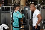Amsterdam 29 maart 2013
Laura Ponticorvo aan het trainen met personal trainer Oswin Beingsick.
Peter Smulders bv