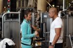 Amsterdam 29 maart 2013
Laura Ponticorvo aan het trainen met personal trainer Oswin Beingsick.
Peter Smulders bv