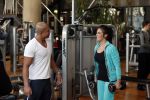 Amsterdam 29 maart 2013
Laura Ponticorvo aan het trainen met personal trainer Oswin Beingsick.
Peter Smulders bv