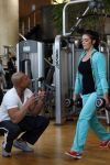 Amsterdam 29 maart 2013
Laura Ponticorvo aan het trainen met personal trainer Oswin Beingsick.
Peter Smulders bv