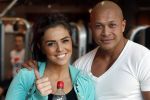 Amsterdam 29 maart 2013
Laura Ponticorvo aan het trainen met personal trainer Oswin Beingsick.
Peter Smulders bv