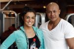 Amsterdam 29 maart 2013
Laura Ponticorvo aan het trainen met personal trainer Oswin Beingsick.
Peter Smulders bv