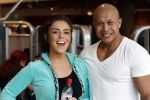 Amsterdam 29 maart 2013
Laura Ponticorvo aan het trainen met personal trainer Oswin Beingsick.
Peter Smulders bv