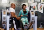 Amsterdam 29 maart 2013
Laura Ponticorvo aan het trainen met personal trainer Oswin Beingsick.
Peter Smulders bv