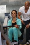 Amsterdam 29 maart 2013
Laura Ponticorvo aan het trainen met personal trainer Oswin Beingsick.
Peter Smulders bv