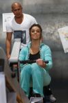 Amsterdam 29 maart 2013
Laura Ponticorvo aan het trainen met personal trainer Oswin Beingsick.
Peter Smulders bv
