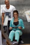 Amsterdam 29 maart 2013
Laura Ponticorvo aan het trainen met personal trainer Oswin Beingsick.
Peter Smulders bv