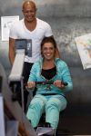 Amsterdam 29 maart 2013
Laura Ponticorvo aan het trainen met personal trainer Oswin Beingsick.
Peter Smulders bv