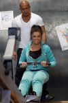 Amsterdam 29 maart 2013
Laura Ponticorvo aan het trainen met personal trainer Oswin Beingsick.
Peter Smulders bv