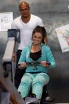 Amsterdam 29 maart 2013
Laura Ponticorvo aan het trainen met personal trainer Oswin Beingsick.
Peter Smulders bv