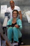 Amsterdam 29 maart 2013
Laura Ponticorvo aan het trainen met personal trainer Oswin Beingsick.
Peter Smulders bv