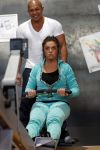 Amsterdam 29 maart 2013
Laura Ponticorvo aan het trainen met personal trainer Oswin Beingsick.
Peter Smulders bv