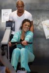 Amsterdam 29 maart 2013
Laura Ponticorvo aan het trainen met personal trainer Oswin Beingsick.
Peter Smulders bv