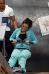 Amsterdam 29 maart 2013
Laura Ponticorvo aan het trainen met personal trainer Oswin Beingsick.
Peter Smulders bv