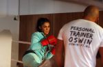 Amsterdam 29 maart 2013
Laura Ponticorvo aan het trainen met personal trainer Oswin Beingsick.
Peter Smulders bv