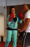 Amsterdam 29 maart 2013
Laura Ponticorvo aan het trainen met personal trainer Oswin Beingsick.
Peter Smulders bv
