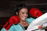 Amsterdam 29 maart 2013
Laura Ponticorvo aan het trainen met personal trainer Oswin Beingsick.
Peter Smulders bv