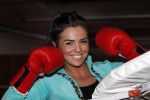 Amsterdam 29 maart 2013
Laura Ponticorvo aan het trainen met personal trainer Oswin Beingsick.
Peter Smulders bv