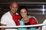 Amsterdam 29 maart 2013
Laura Ponticorvo aan het trainen met personal trainer Oswin Beingsick.
Peter Smulders bv
