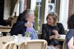 Amsterdam 17 april 2013
Lieke v Lexmond   met haar manager Frank Wisse op terras bij Joffers
Peter Smulders bv