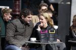 Amsterdam 7 april 2013
Liza Sips op een terras met haar nieuwe vriend Ralph Manheim.
Peter Smulders bv