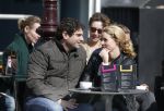 Amsterdam 7 april 2013
Liza Sips op een terras met haar nieuwe vriend Ralph Manheim.
Peter Smulders bv