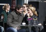 Amsterdam 7 april 2013
Liza Sips op een terras met haar nieuwe vriend Ralph Manheim.
Peter Smulders bv