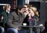 Amsterdam 7 april 2013
Liza Sips op een terras met haar nieuwe vriend Ralph Manheim.
Peter Smulders bv