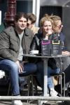 Amsterdam 7 april 2013
Liza Sips op een terras met haar nieuwe vriend Ralph Manheim.
Peter Smulders bv