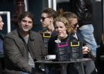 Amsterdam 7 april 2013
Liza Sips op een terras met haar nieuwe vriend Ralph Manheim.
Peter Smulders bv