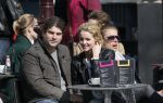Amsterdam 7 april 2013
Liza Sips op een terras met haar nieuwe vriend Ralph Manheim.
Peter Smulders bv