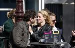 Amsterdam 7 april 2013
Liza Sips op een terras met haar nieuwe vriend Ralph Manheim.
Peter Smulders bv