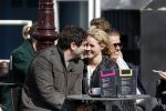 Amsterdam 7 april 2013
Liza Sips op een terras met haar nieuwe vriend Ralph Manheim.
Peter Smulders bv