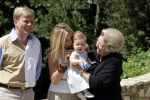 Tavernelle 9 juli 2004
Fotomoment op vakantie bij Prins Willem Alexander Maxima en prinses Amalia.  
Peter Smulders bv
