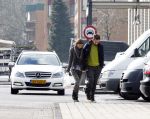 Amsterdam 18 maart 2013
miralem sulejmani met zijn vriendin op straat.
Peter Smulders bv