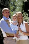 Tavernelle 9 juli 2004
Fotomoment op vakantie bij Prins Willem Alexander Maxima en prinses Amalia met hond mac 
Peter Smulders bv
