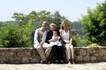Tavernelle 9 juli 2004
Fotomoment op vakantie bij Prins Willem Alexander Maxima en prinses Amalia met hond mac 
Peter Smulders bv