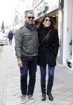 Amsterdam 13 april 2013
Ruud Gullit met zijn vriendin Maggie Jimenez op de pc hooftstraat.
Peter Smulders bv