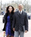 Amsterdam 13 april 2013
Ruud Gullit en zijn vriendin Maggie Jimenez bij de opening van het rijksmuseum.
Peter Smulders bv