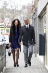 Amsterdam 13 april 2013
Ruud Gullit en zijn vriendin Maggie Jimenez bij de opening van het rijksmuseum.
Peter Smulders bv