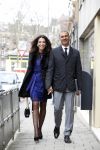 Amsterdam 13 april 2013
Ruud Gullit en zijn vriendin Maggie Jimenez bij de opening van het rijksmuseum.
Peter Smulders bv
